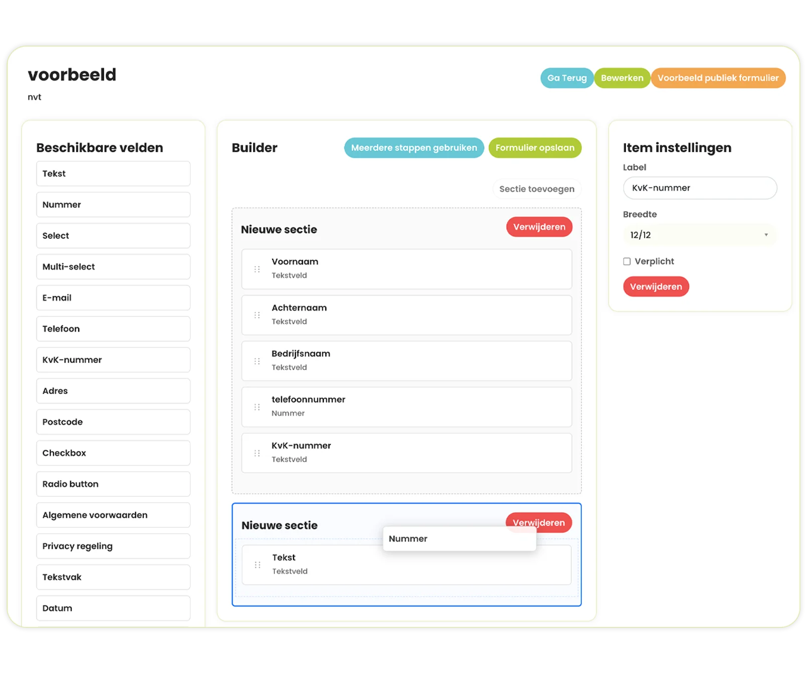SolvCRM+ facturatiesoftware met klantinformatie en aangesloten bedrijfsprocessen